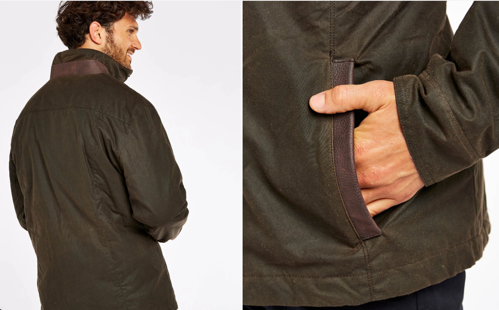 Dubarry Veste cirée carrickfergus olive