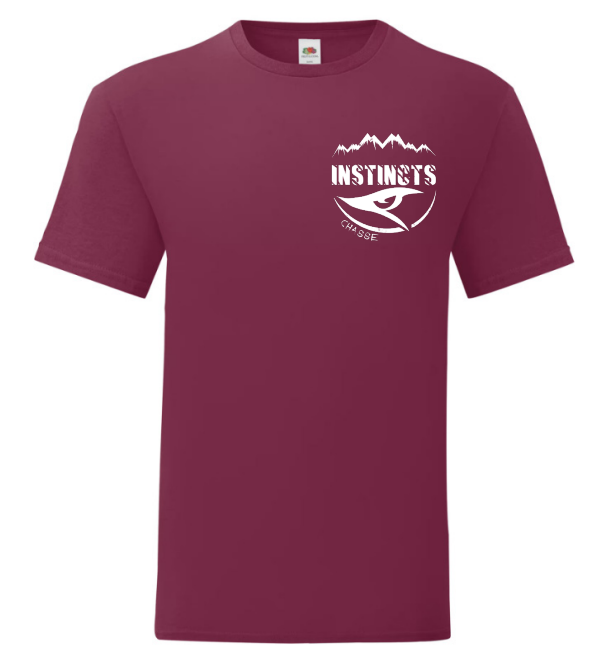 T-shirt Burgundy Sanglier EL