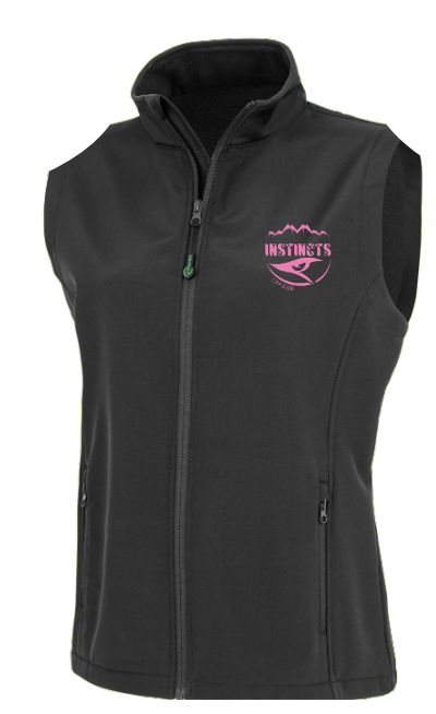 INSTINCTS Chasse Gilet noir Femme
