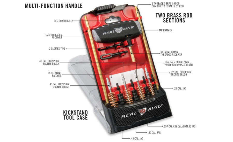 Kit de nettoyage pro arme de poing