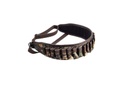 Januel Cartouchière 20 tubes cuir de buffle camo