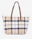 Barbour Witford tartan tote rosewo