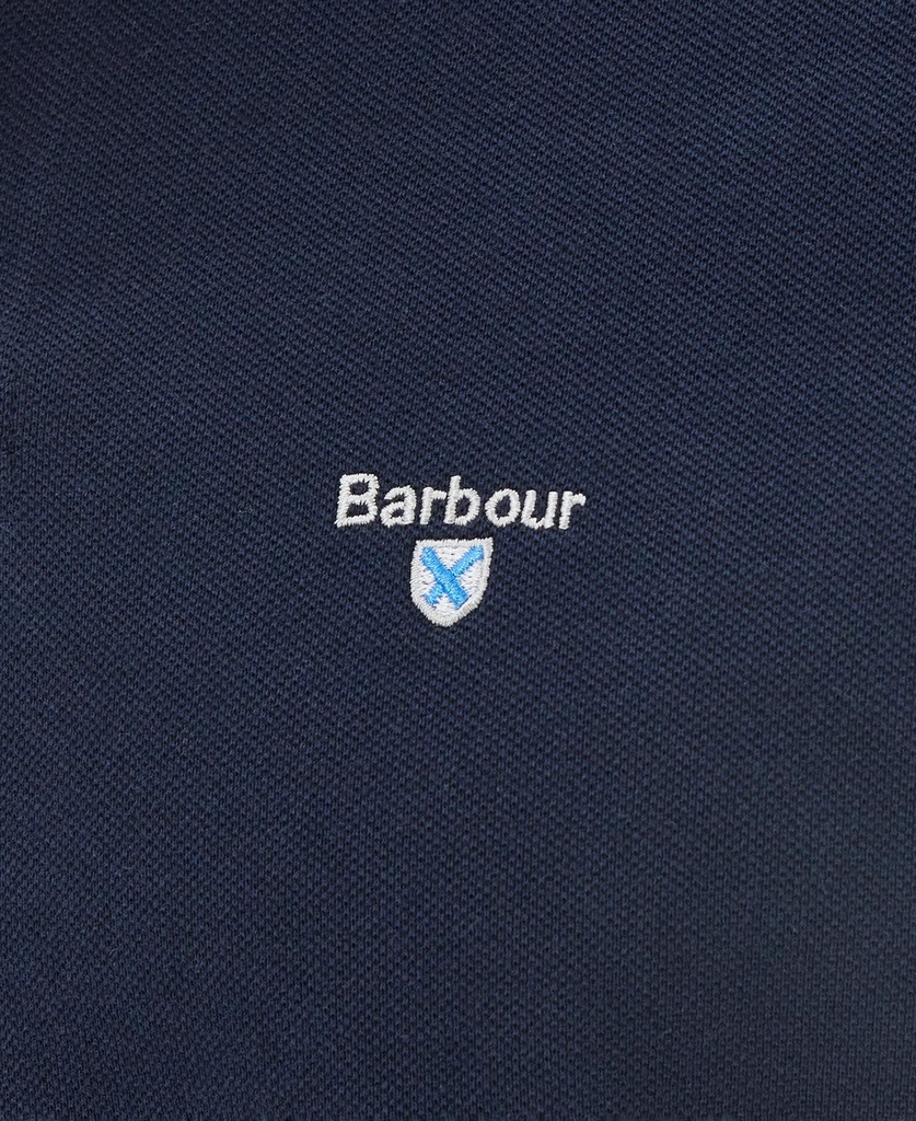 Barbour Polo L/S Firbank navy