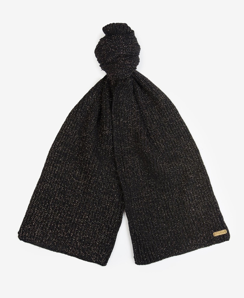 Barbour Echarpe + bonnet estoril black