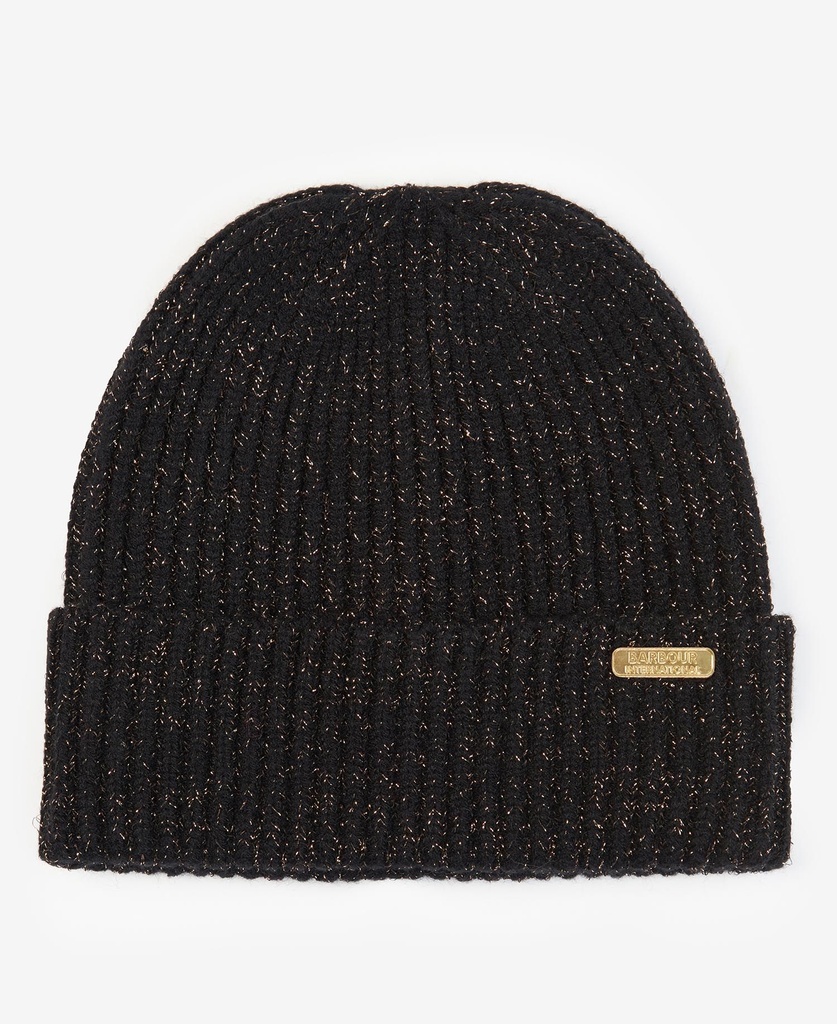 Barbour Echarpe + bonnet estoril black