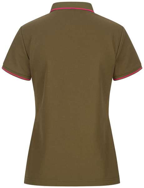 Blaser Polo femme dunkel olive heidekraut