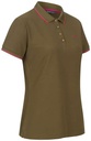 Blaser Polo femme dunkel olive heidekraut