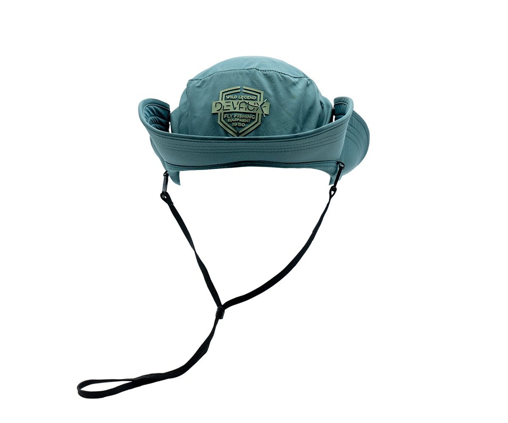 Devaux Chapeau stylfly gris bleu