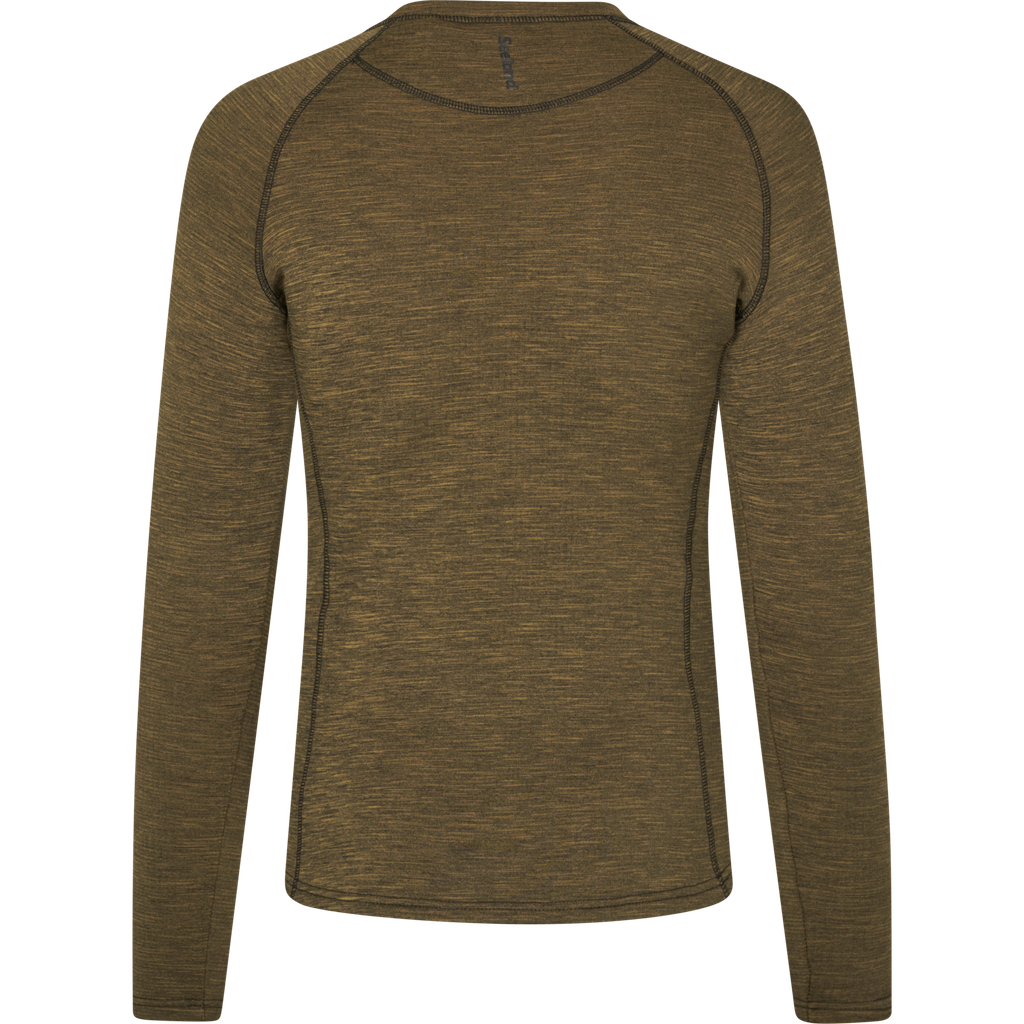 Seeland T-shirt peak Aia military olive mélangé
