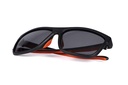 Fox Lunette collection black orange shades grey lens