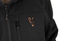 Fox Collection soft shell jacket blacl orange