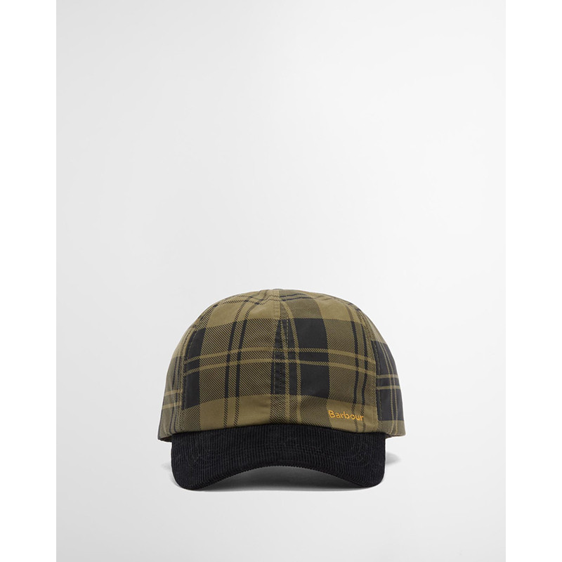 Barbour Casquette elaine olive check