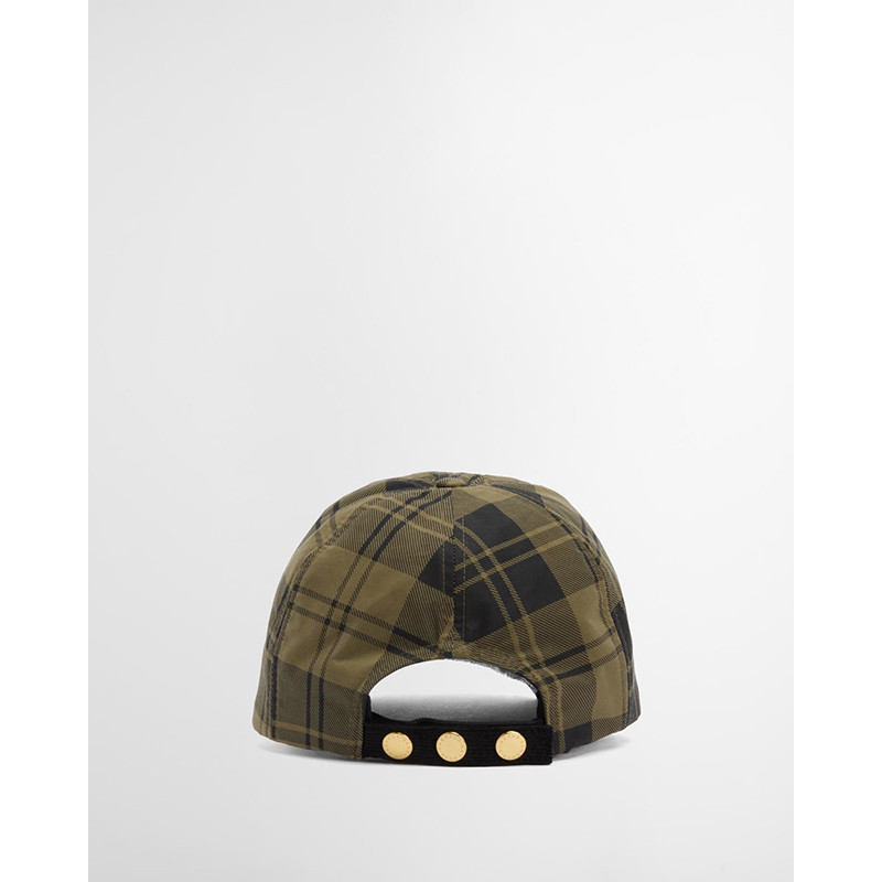 Barbour Casquette elaine olive check