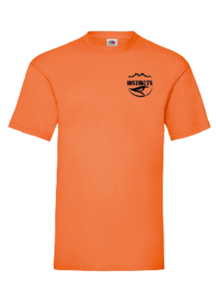 INSTINCTS Chasse T-shirt orange Sanglier