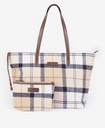 Barbour Witford tartan tote rosewo