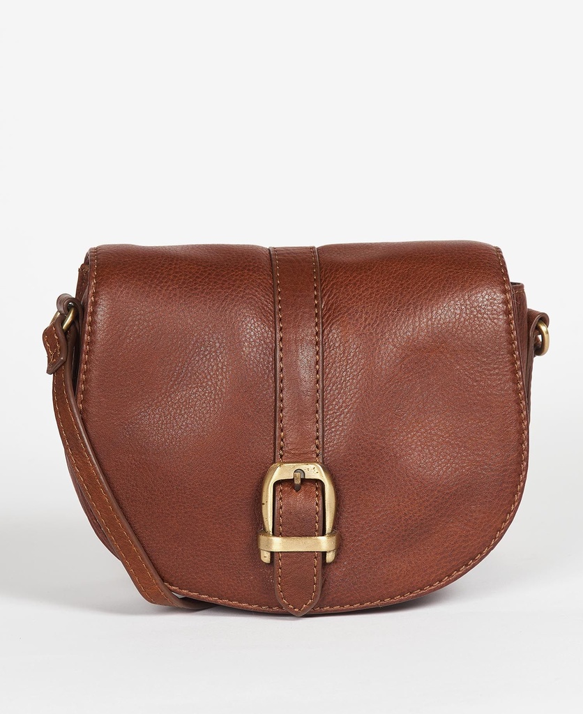 Barbour Lair leather saddle bag