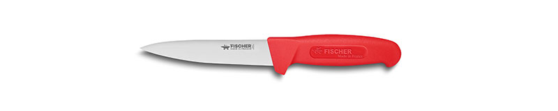 Fischer Profinox couteau à saigner 14cm rouge