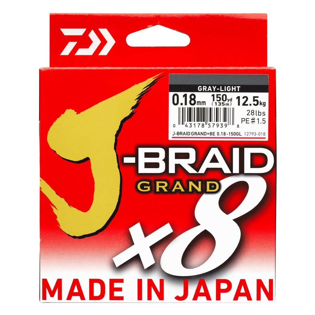 Daiwa Tresse J Braid Grand X8