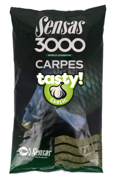 Sensas 3000 Carp Tasty Garlic 1Kg