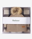 Barbour Echarpe + dover bonnet rosewood