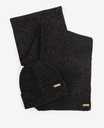 Barbour Echarpe + bonnet estoril black