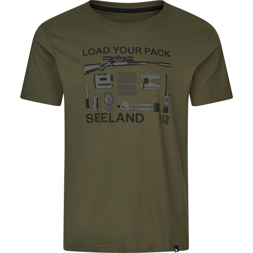 Seeland T-shirt d'emballage grape leaf
