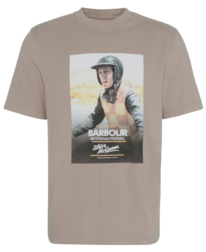 Barbour T-shirt international nicholl SMQ graphic timber