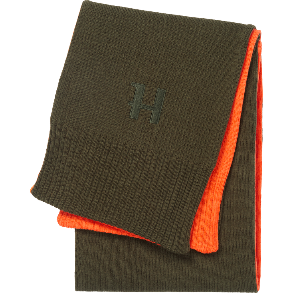 Harkila Écharpe réversible shadow brown rustique clay