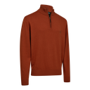 Deerhunter Pull harrington zip oak rust mélangé