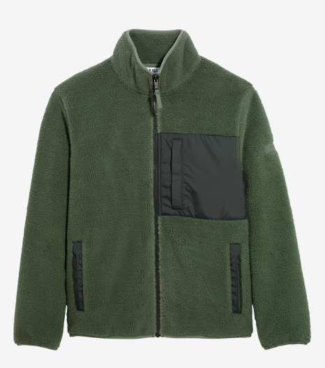 Aigle Veste sherpa bi-matière T- KIT