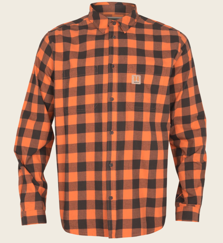 Harkila Chemise scandinavian mandarin check