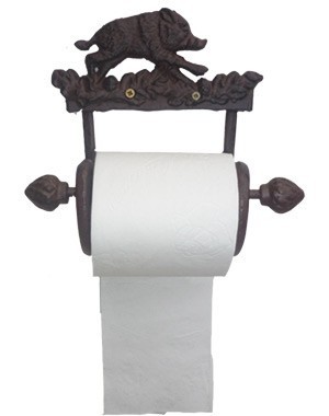 Dérouleur papier toilette sanglier