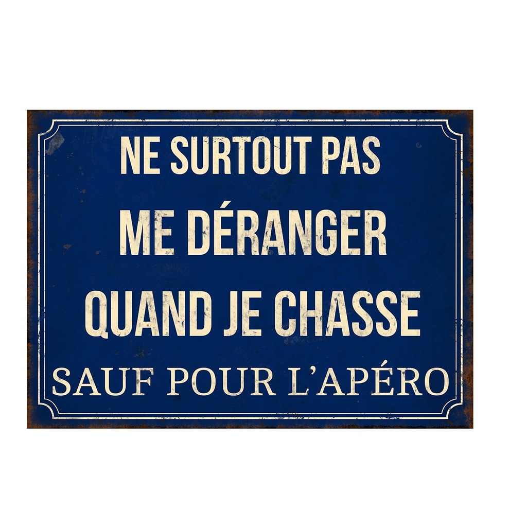 Plaque ne pas déranger