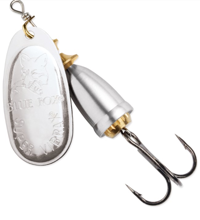 Blue Fox Vibrax original argent