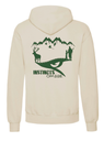 INSTINCTS Chasse Sweat natural scène cerf verte