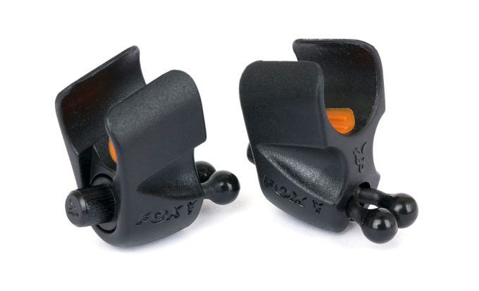 Fox Knives Black label adjustable rod clip