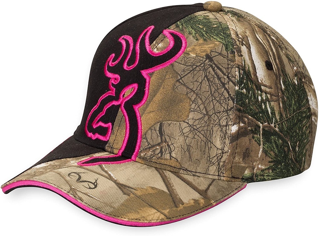 Browning Casquette camo RTX fushia