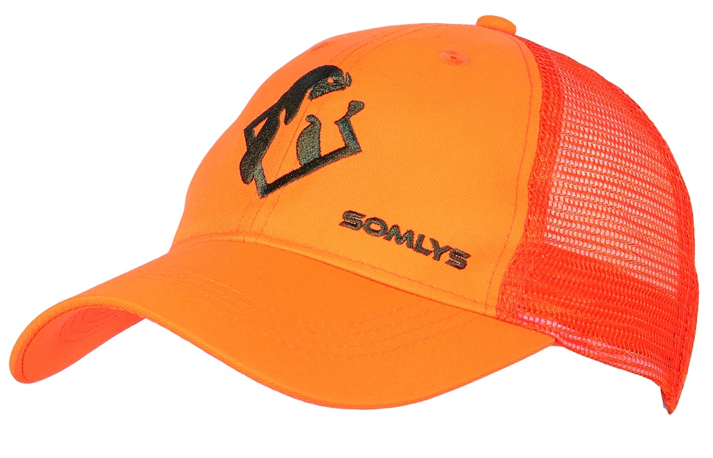 Somlys Casquette maille orange