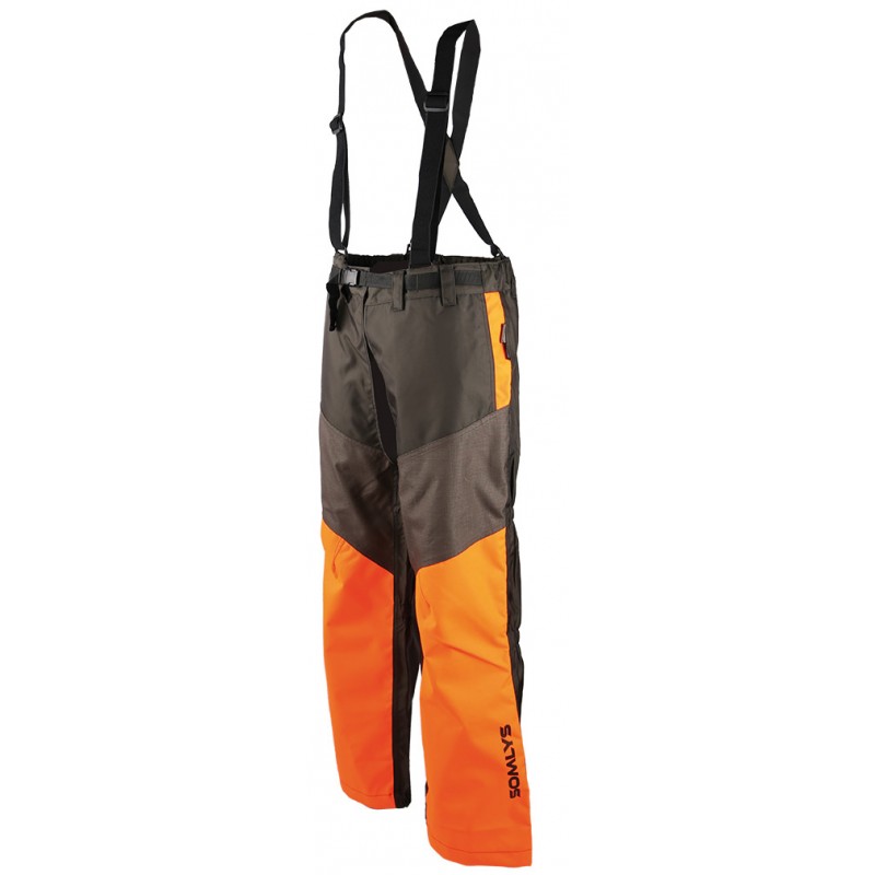 Somlys Cuissard hybride cordura orange