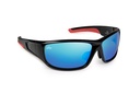 Fox rage Lunette Shield Wraps Brown lense Mirror Blue