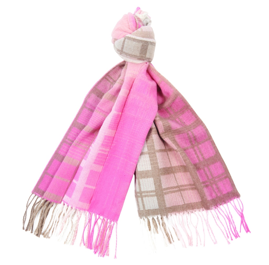 Barbour Echarpe Reesdale ombre tartan wrap