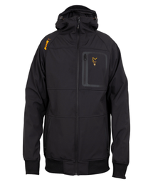 Fox Coll black orange shell hoodie