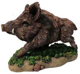 [1327732/CO] Résine sanglier 16cm