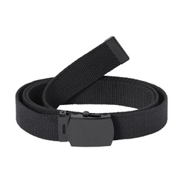 [1079503] Percussion Ceinture toile noir mat