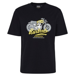 Barbour T-shirt international stonebridge graphic black