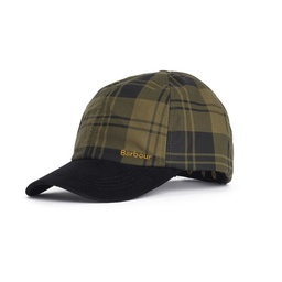 [7139417] Barbour Casquette elaine olive check