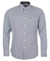 Barbour Padshow tailored gingham green