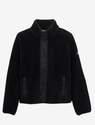 Aigle Veste sherpa femme noir