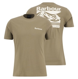 Barbour Tee-shirt camber graphic grey olive