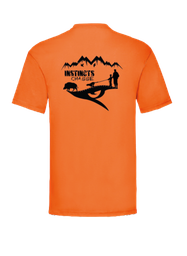 INSTINCTS Chasse T-shirt enfant orange sanglier